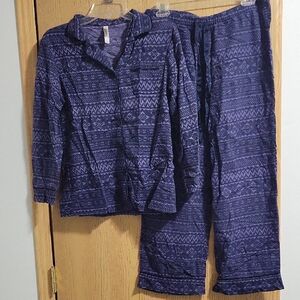 Purple Pajama Set